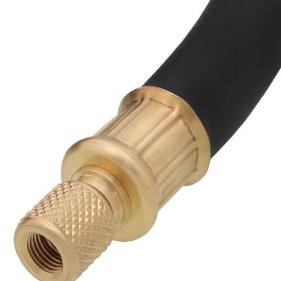 Hvac Navac Navac Tools | 1/2" To 1/4" Fitting High Flow Refrigerant Evacuation Hose, 1/2" Diameter (6' Length)