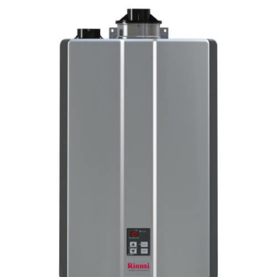 Plumbing Rinnai Tankless Water Heaters | Rsc199In 199,000 Btu Condensing Indoor Tankless Water Heater W/ Pump & Valve Kit (Natural Gas)