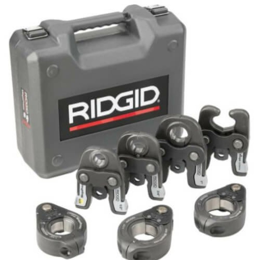 Plumbing RIDGID Megapress Tools & Jaws | 1/2" To 2" Megapress Kit