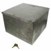 Plumbing Acudor Acudor Water Valve Boxes | 12" X 12" X 8" Surface Mounted Valve Box (Stainless Steel)