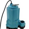 Plumbing Little Giant Effluent Pumps & Accessories | 9Ec-Cim 4/10 Hp, 80 Gpm - Manual Submersible Sump Effluent Pump, 20' Power Cord (115V)