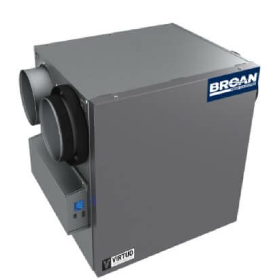 Hvac Broan Broan Heat Recovery Ventilators | 150 Cfm Ai Series Heat Recovery Ventilator W/ Side Ports (75% Efficiency)