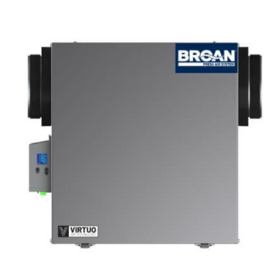 Hvac Broan Broan Heat Recovery Ventilators | 150 Cfm Ai Series Heat Recovery Ventilator W/ Side Ports (75% Efficiency)