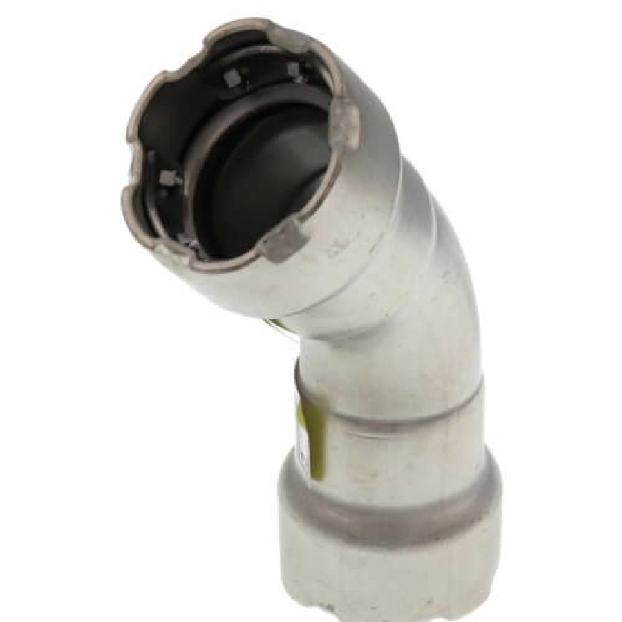 Plumbing Viega Megapress 304 Stainless Steel Fittings | 1/2" Megapress 304 Stainless Steel 45-Degree Elbow