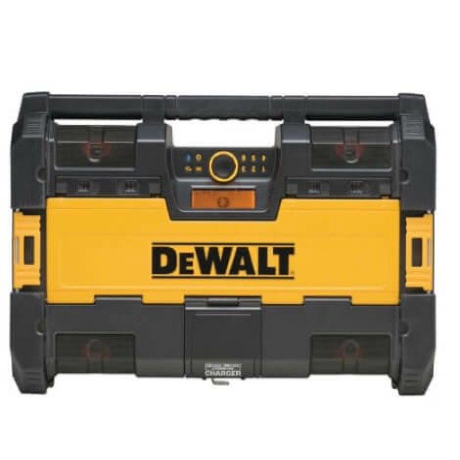 Plumbing Dewalt Jobsite Radios & Speakers | Toughsystem 14-1/2" Portable And Stackable Radio/Digital Music Player With Bluetooth, Battery Charger