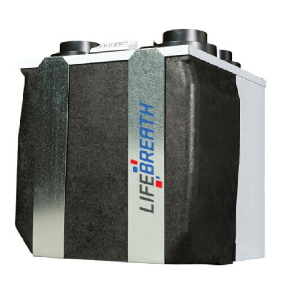 Hvac LifeBreath Lifebreath Heat Recovery Ventilators | Rnc 4-Tpd Residential Heat Recovery Ventilator, Recirculating Defrost, 58 Cfm