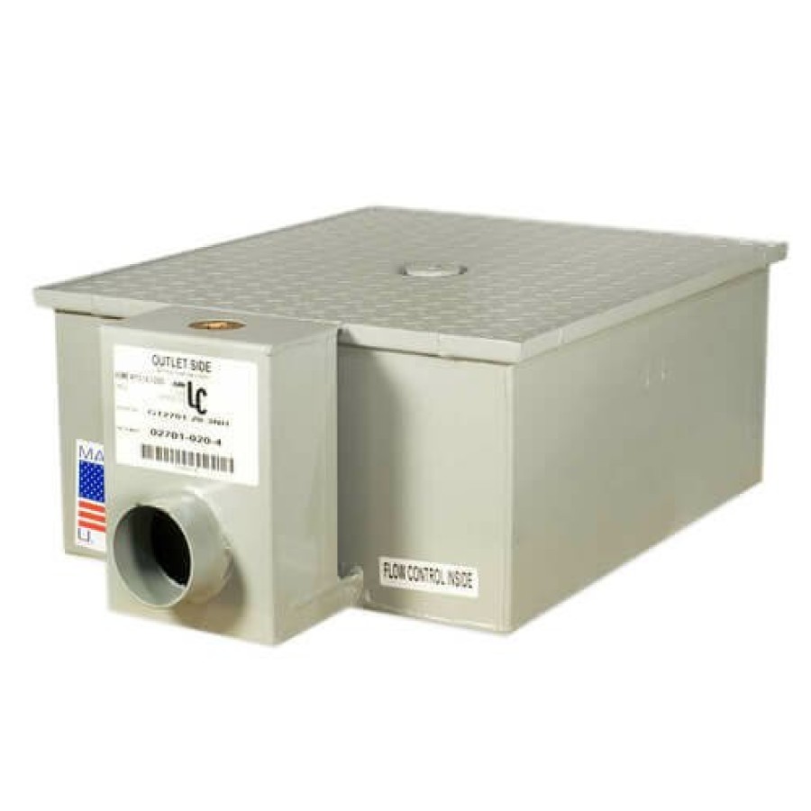 Plumbing Zurn | 100# Lo-Pro Grease Trap, 50Gpm