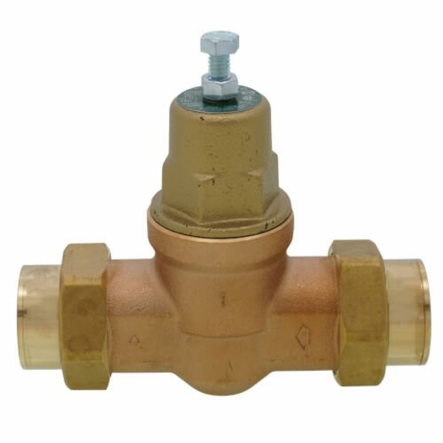 Heating Cash-Acme Pressure Reducing Valves | 1" Eb45 Double Union Threaded Pressure Regulating Valve, 45 Psi (Lead Free)