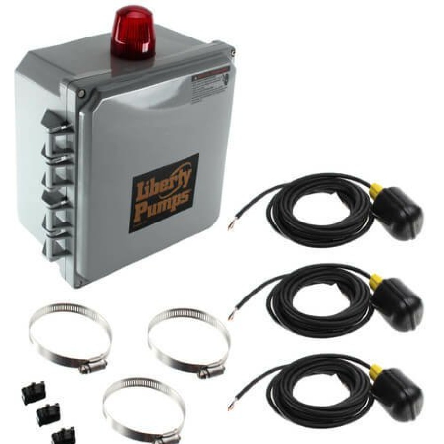 Plumbing Liberty Pumps Sump Pumps | Simplex Pump Control Panel 120/208/240V, 1 Phase, Nema 4X, 15 - 20 Amps