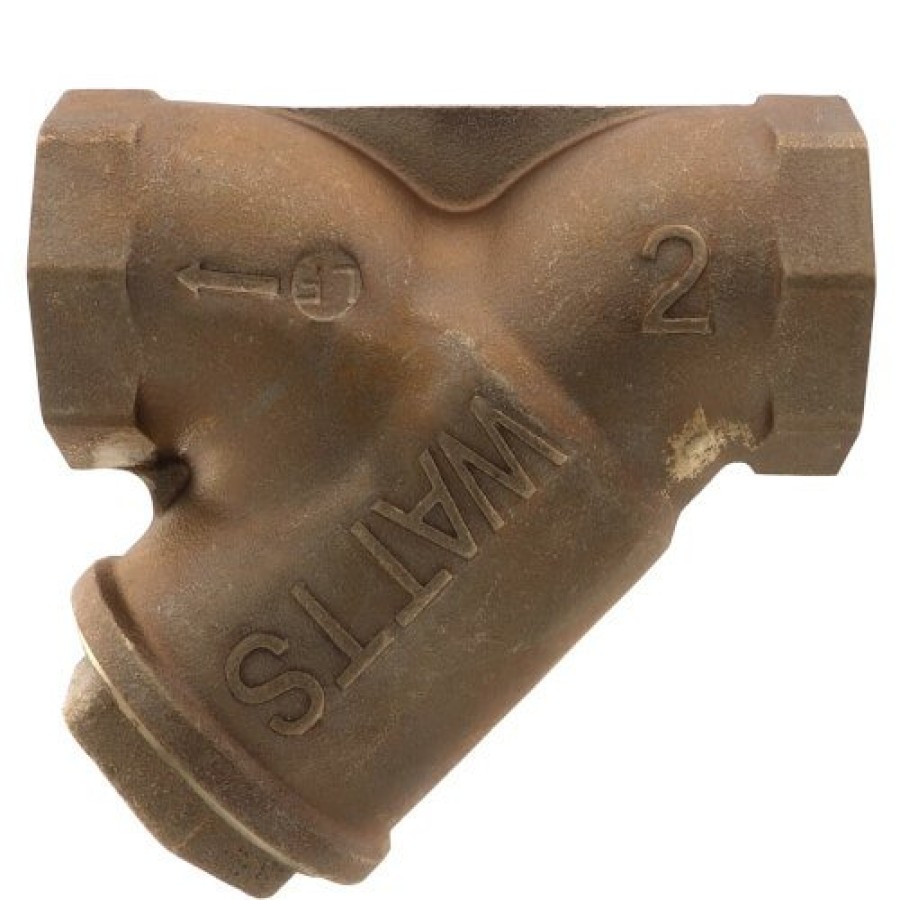 Valves Watts | 2" Lf777Sm3-20 Lead Free Bronze Wye Strainer (Threaded)