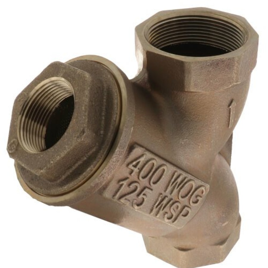 Valves Watts | 2" Lf777Sm3-20 Lead Free Bronze Wye Strainer (Threaded)