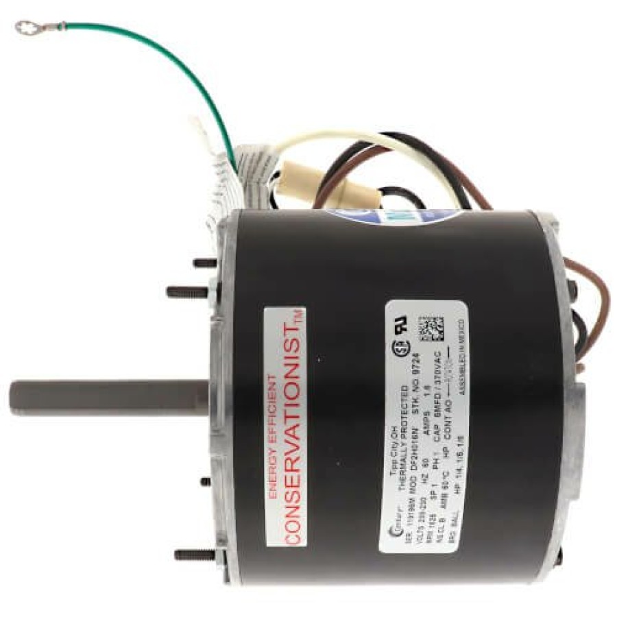 Hvac Century Century Motors | 5" Multi Fit Condenser Fan Motor (208-230V, 1625 Rpm, 1/4, 1/5, 1/6 Hp)