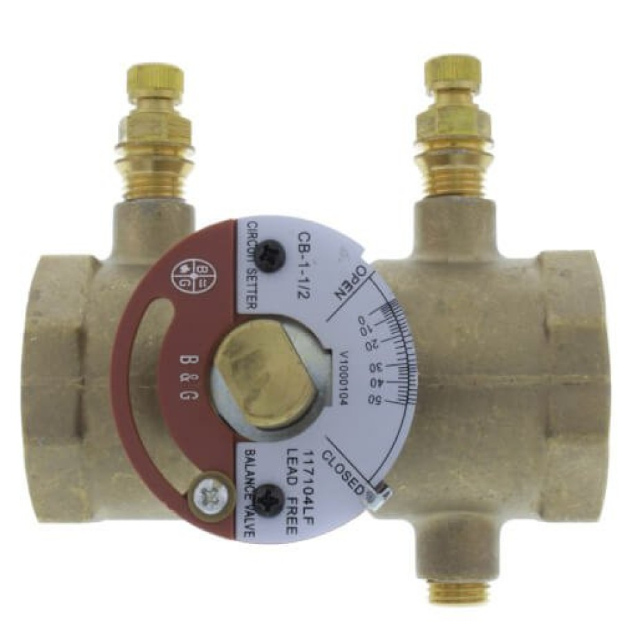 Heating Bell & Gossett Circuit Setters | Cb-1 1/2 Lead Free Circuit Setter Balance Valve, 1-1/2" (Npt)