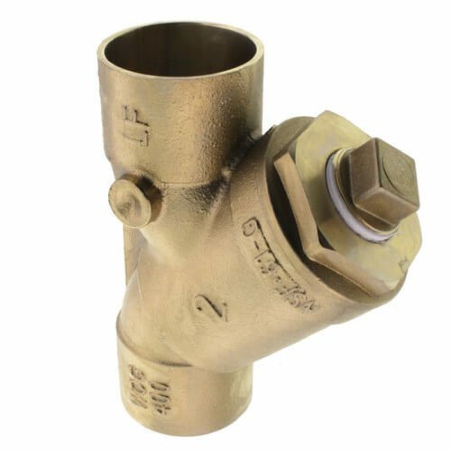 Valves Watts | 2" Lfs777Si Lead Free Brass Wye Strainer (Solder)