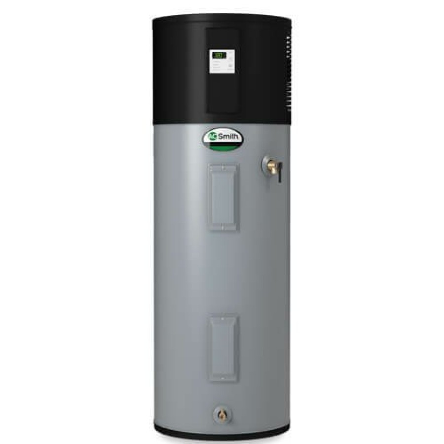 Plumbing AO Smith Heat Pump Water Heaters | 80 Gallon Fptu-80 Voltex Res. Hybrid Electric Heat Pump Water Heater, 6 Yr. Warranty - Tall (1Ph, 4.5Kw, 208/240V)