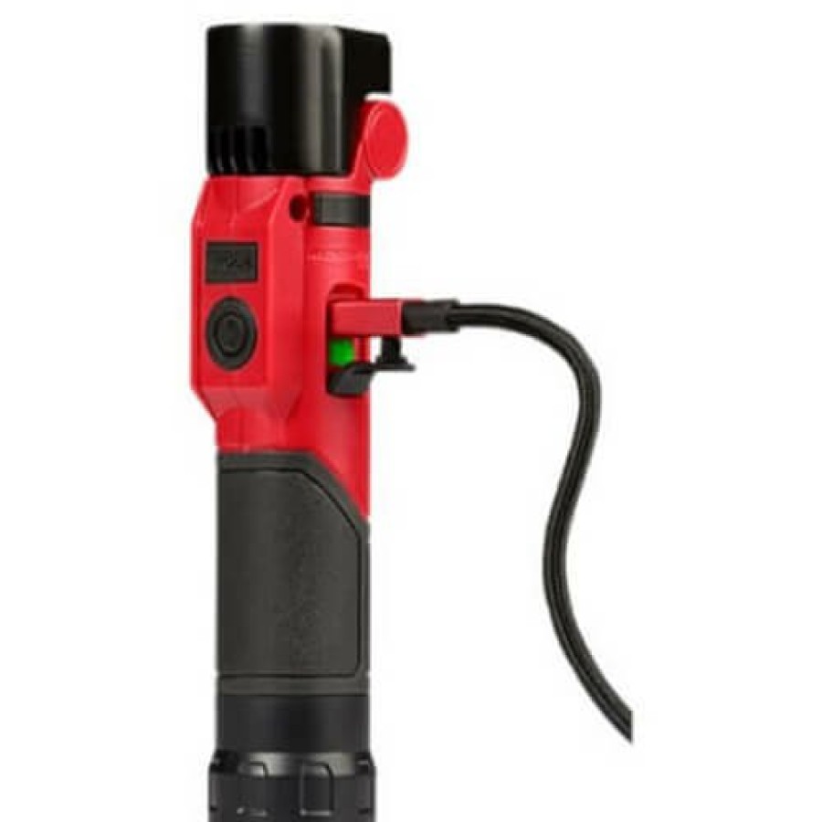 Plumbing Milwaukee Work Lights And Flashlights | Pivoting Flashlight, Usb Rechargeable