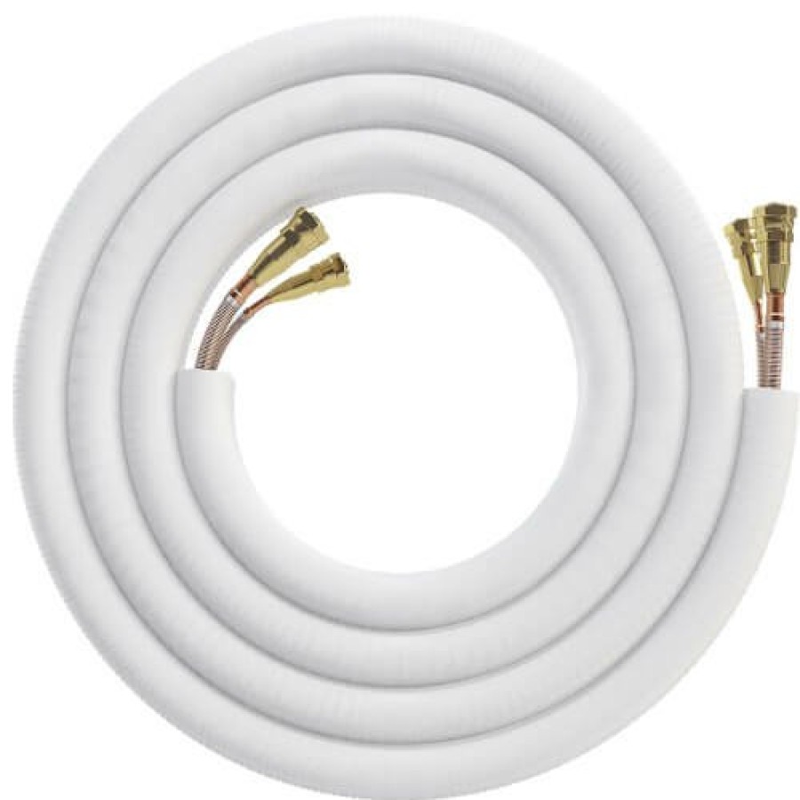 Hvac MRCOOL Mini Split Accessories | 1/4" Ll X 1/2" Sl Diy 4Th Gen Quick-Connect Line Set For 9K, 12K, & 18K (35 Ft.)