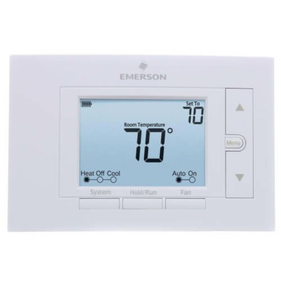 Thermostats White Rodgers | 5" Display Universal 7-Day Programmable Thermostat, 4 Heat/2 Cool