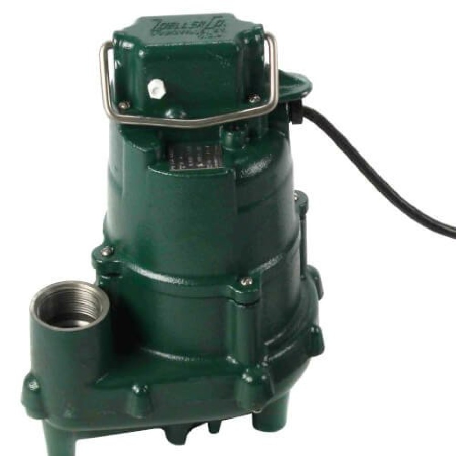 Plumbing Zoeller Effluent Pumps & Accessories | Model N152 Dose Mate Non-Automatic High Head Effluent Pump W/ 20' Cord (0.4 Hp)