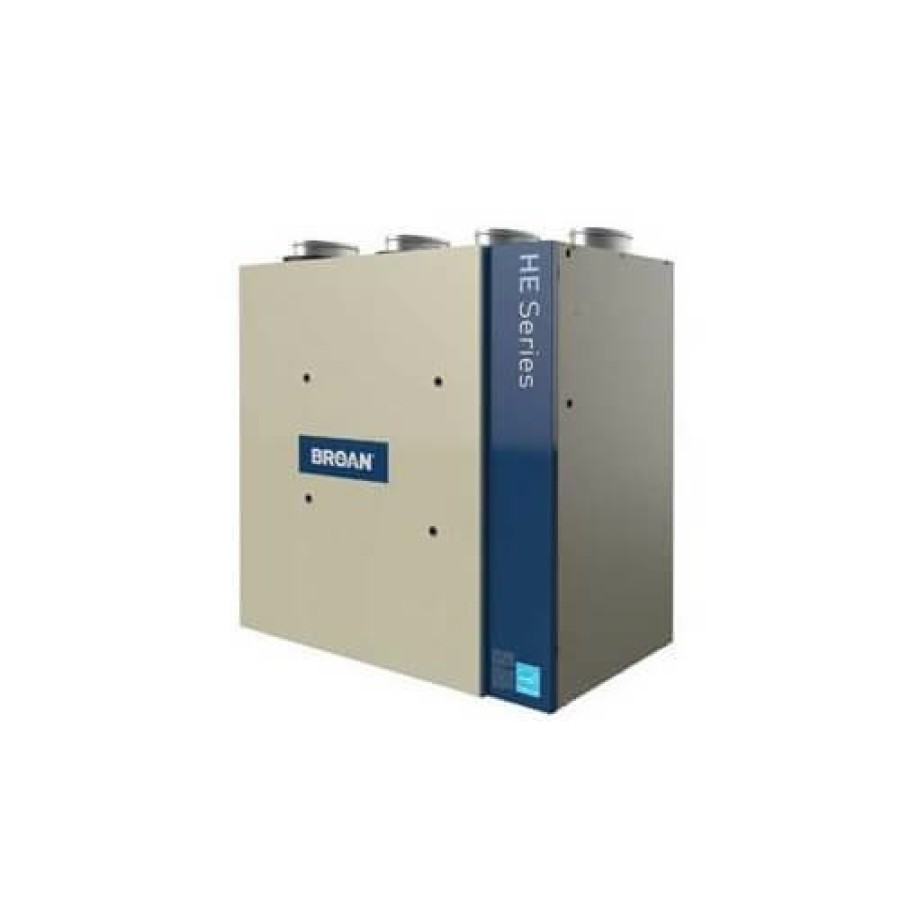 Hvac Broan Broan Energy Recovery Ventilators | 250 Cfm He Series Energy Recovery Ventilator W/ Top Ports