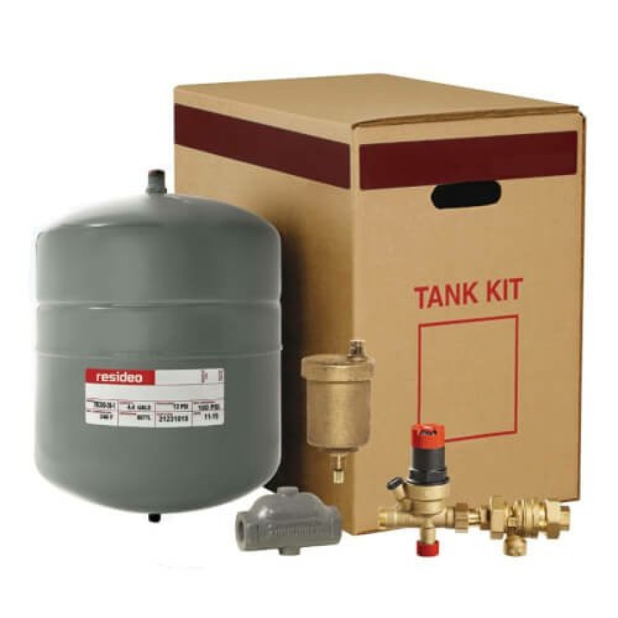 Heating Resideo Boiler Trim | Tk300 Boiler Trim Kit W/ Check & Backflow Valves, 1" Air Purger, & 4.4 Gal. Expansion Tank