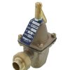 Heating Watts Boiler Fill Valves | Sb1156F 1/2" Bronze High Capacity Feed Water Pressure Regulator