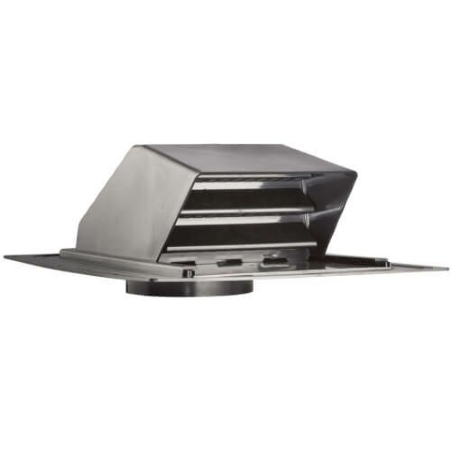 Hvac Lambro Industries Roof Vents | 5" Black Plastic Roof Vent