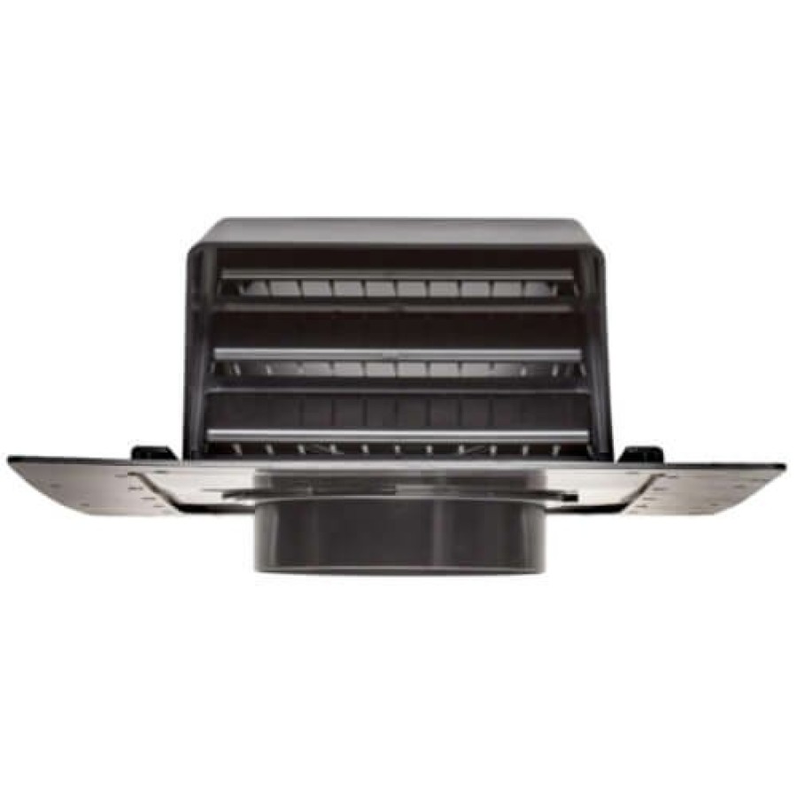 Hvac Lambro Industries Roof Vents | 5" Black Plastic Roof Vent