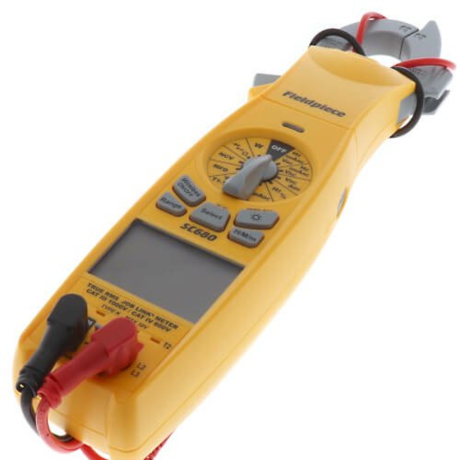 Electrical Fieldpiece Electrical Testers | Sc680, Wireless Power Clamp Meter W/ True Rms