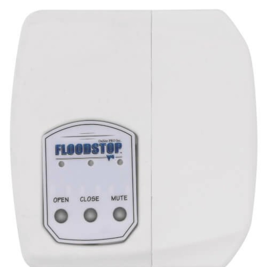 Plumbing FloodStop Leak Detectors | Dishwasher, Toilet, Ice-Maker Floodstop W/ 3/8" Ball Valve