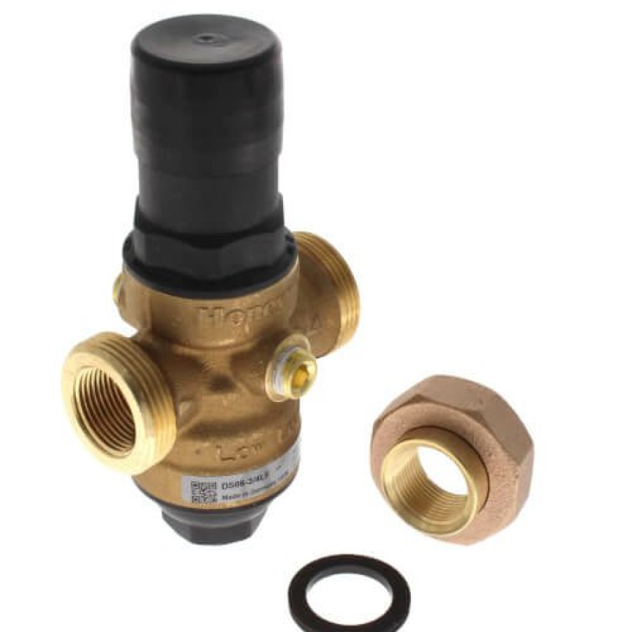 Heating Resideo Braukmann Pressure Reducing Valves | 3/4" Single Union Npt Dialset Pressure Regulating Valve (Lead Free)