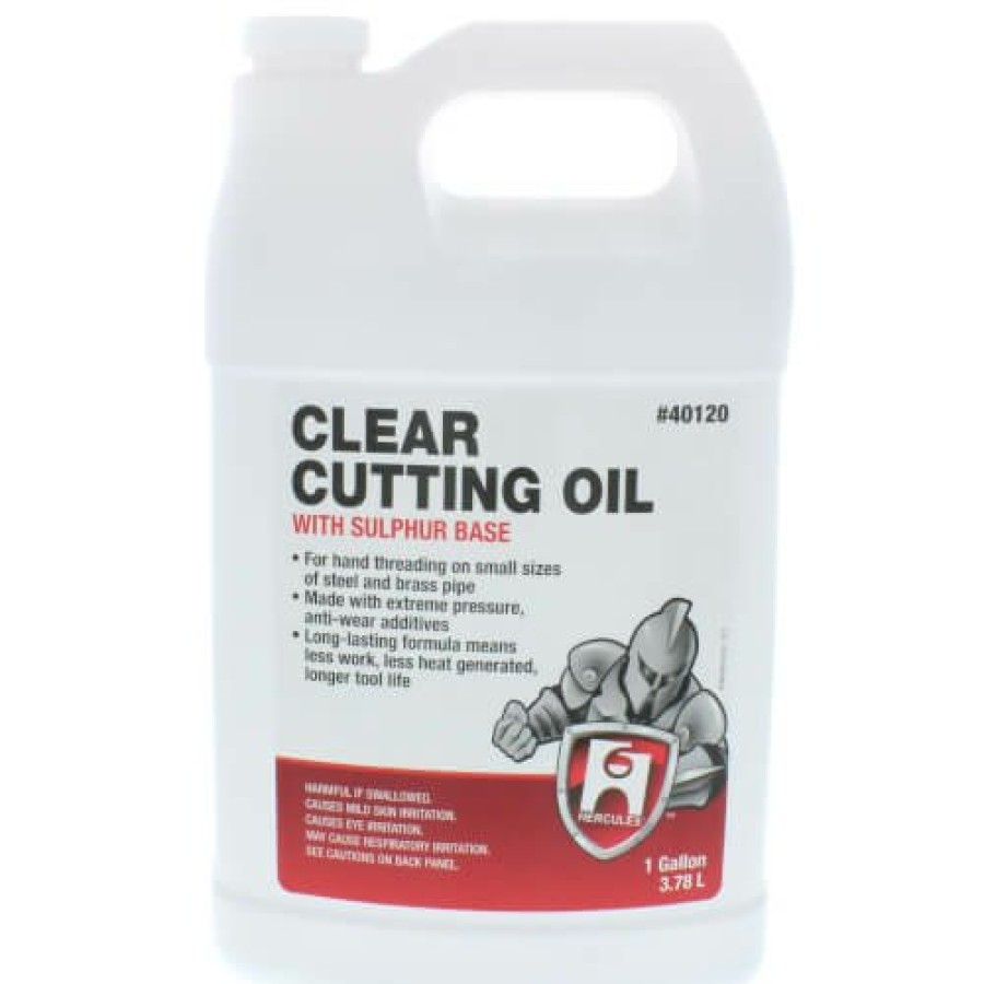 Plumbing Hercules Cutting Oil & Lubricants | Clear Cutting Oil - 1 Gal.