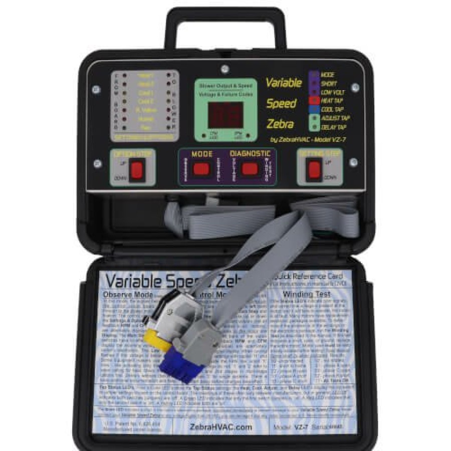 Hvac Zebra Instruments Zebra Hvac Tools | Variable Speed Zebra - Advanced Ecm Motor Diagnostic Tool System