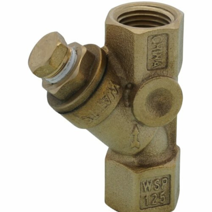 Valves Watts | 1/2" Lf777Si Lead Free Brass Wye Strainer (Threaded)