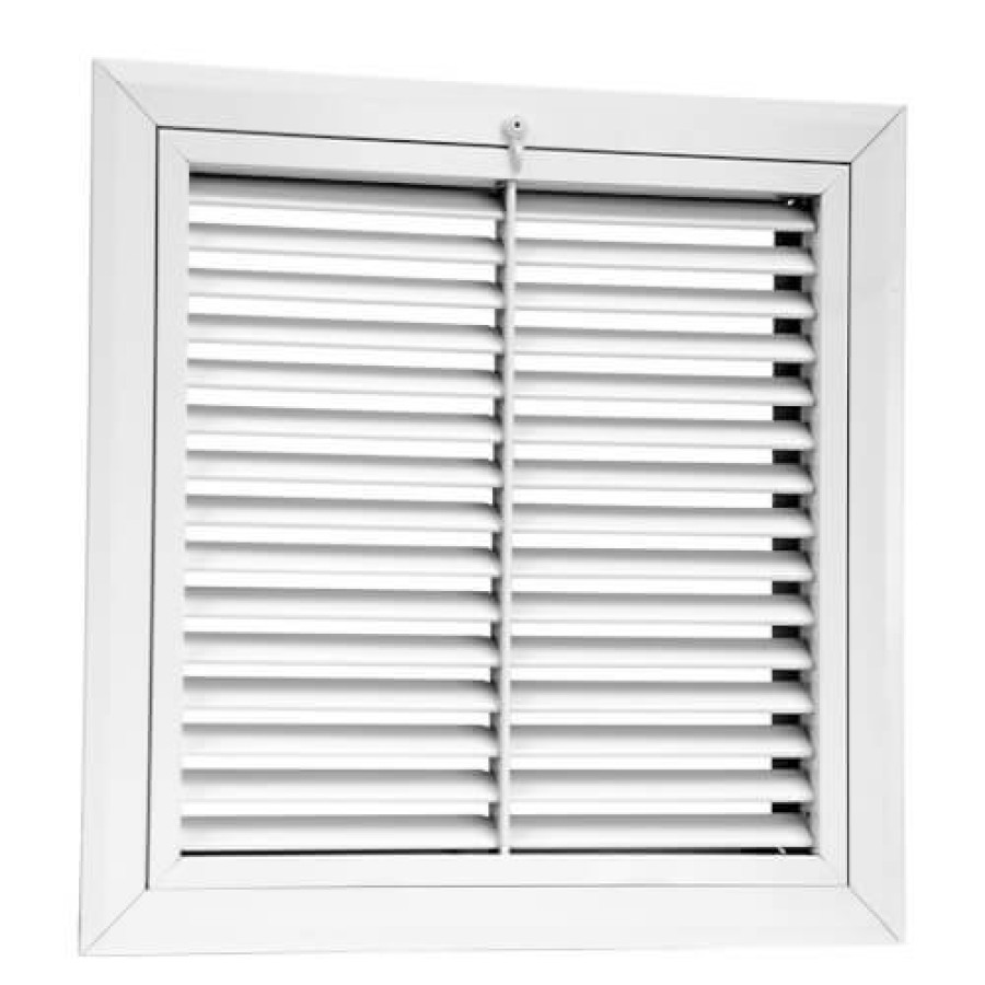 Hvac Hart & Cooley Commercial Registers & Grilles | Rhf454 20" X 25" X 4" (Wall Opening Size) Extruded Aluminum Filter Grille (Rhf45 Series)