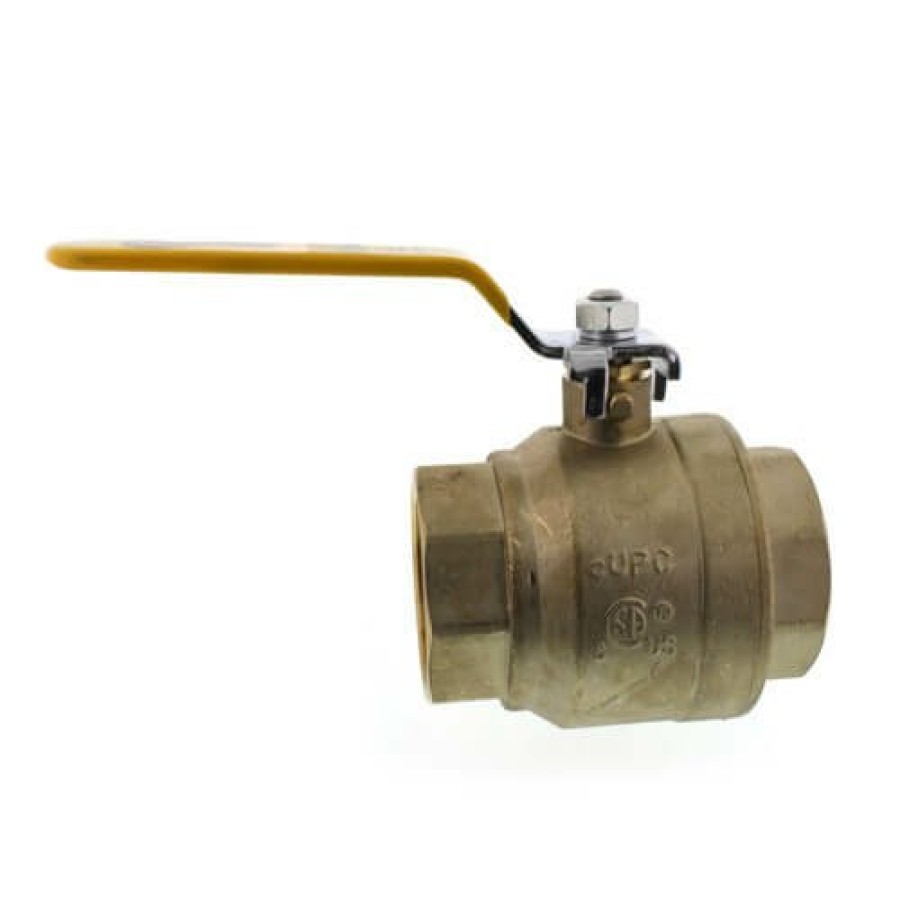 Valves Bluefin | 2-1/2" Full Port Threaded Ball Valve (Lead Free)