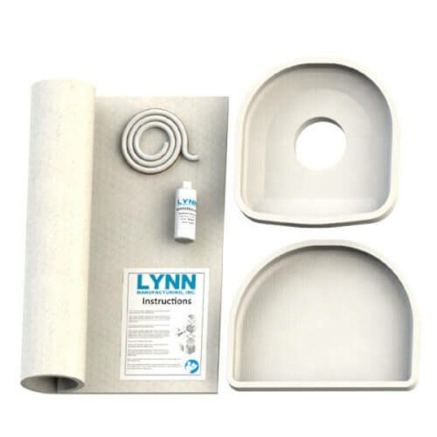 Heating Lynn Manufacturing Lynn Combustion Chambers & Boiler Parts | Replacement Combustion Chamber Kit For Burnham V8 And V8H, 8202701, & 82028004 (Sections 1-6)