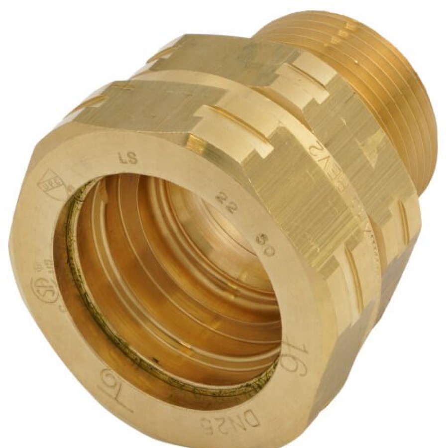 Heating Gastite Gastite Csst Fittings | 1-1/2" Straight Fitting X 1-1/2" Male Npt