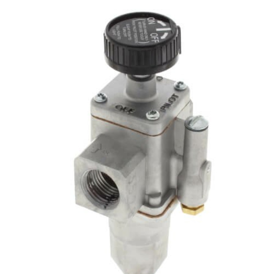 Heating White Rodgers White Rodgers Gas Valves | 1/2" X 1/2" Gas Safety Valve, Straight Through With Plugged Rear Inlet