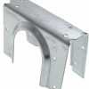 Pex Jones Stephens Steel Plate Protectors | Single Stud Shoe, 18 Gauge, Box Of 50 (Galvanized)