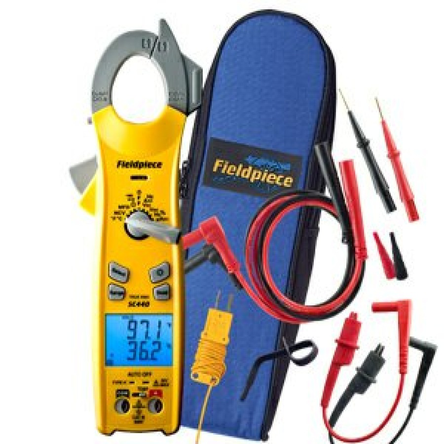 Electrical Fieldpiece Electrical Testers | Sc440, Essential Clamp Meter W/ True Rms & Magnetic Strap