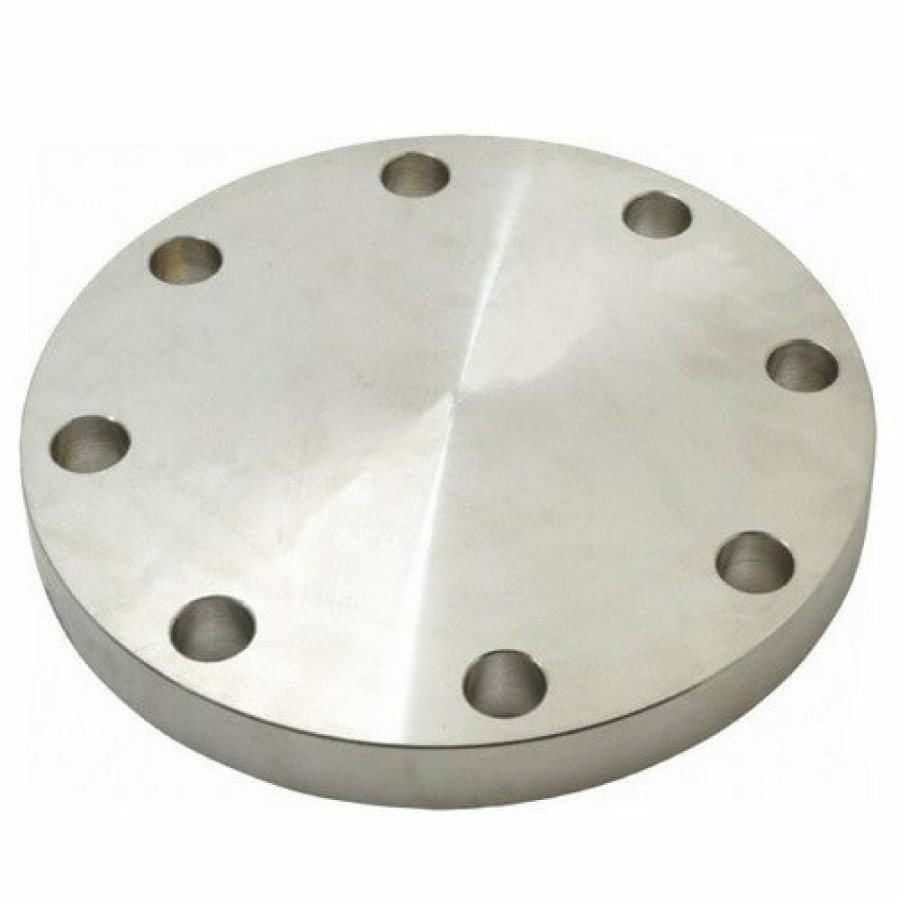 Plumbing Merit Brass Stainless Steel Ansi Flanges | 4" Stainless Steel Ansi Rf Blind Flange