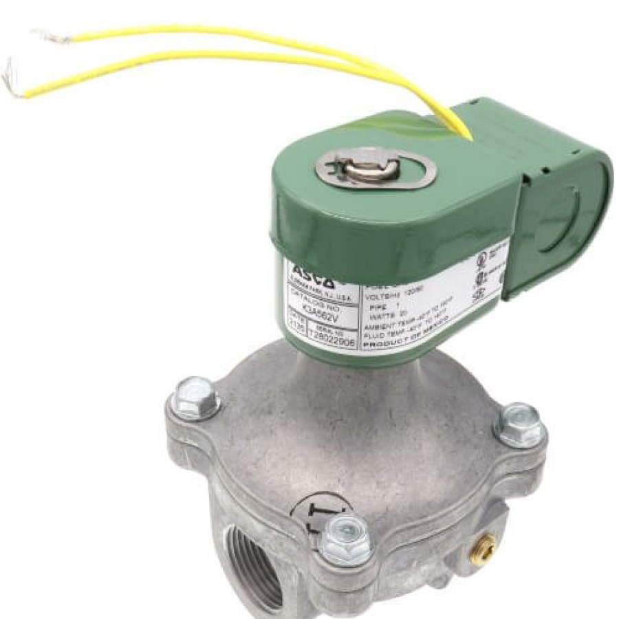 Valves Asco RedHat Direct Acting Solenoid Valves | 1" Npt 2-Way Normally Closed Solenoid Valve (120V)