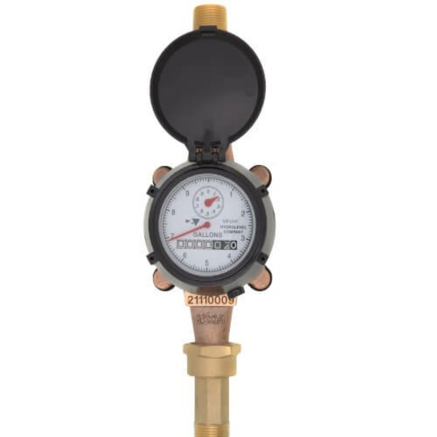 Heating Hydrolevel Water Feeders | Wm-1 General Purpose Heavy-Duty Water Meter W/ 3/4" Adapters (0.5 To 35 Gpm)