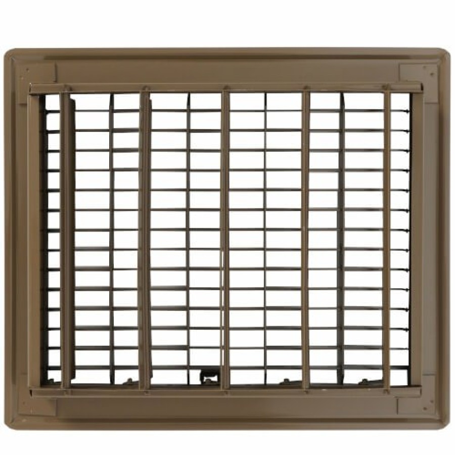 Hvac Hart & Cooley Floor Registers & Grilles | 8" X 10" (Wall Opening Size) Golden Sand Floor Register (210 Series)