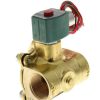 Valves Asco RedHat Pilot Operated Solenoid Valves | 1-1/4" Normally Closed Solenoid Valve, 15 Cv (120V)