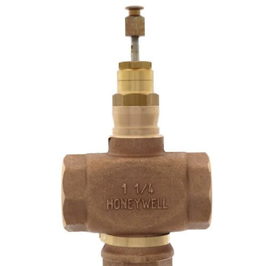 Hvac Honeywell Honeywell Globe Valves | 1-1/4" Two-Way Globe Valve, Female Npt (18.7 Cv)