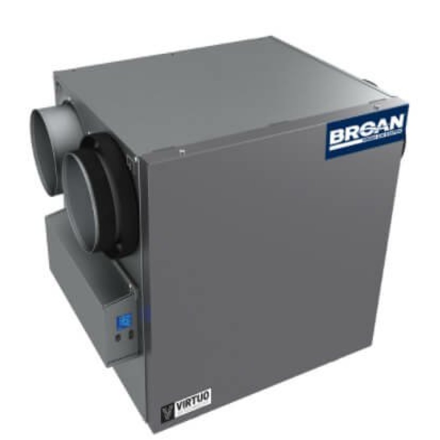 Hvac Broan Broan Heat Recovery Ventilators | 160 Cfm Ai Series Heat Recovery Ventilator W/ Side Ports (75% Efficiency)