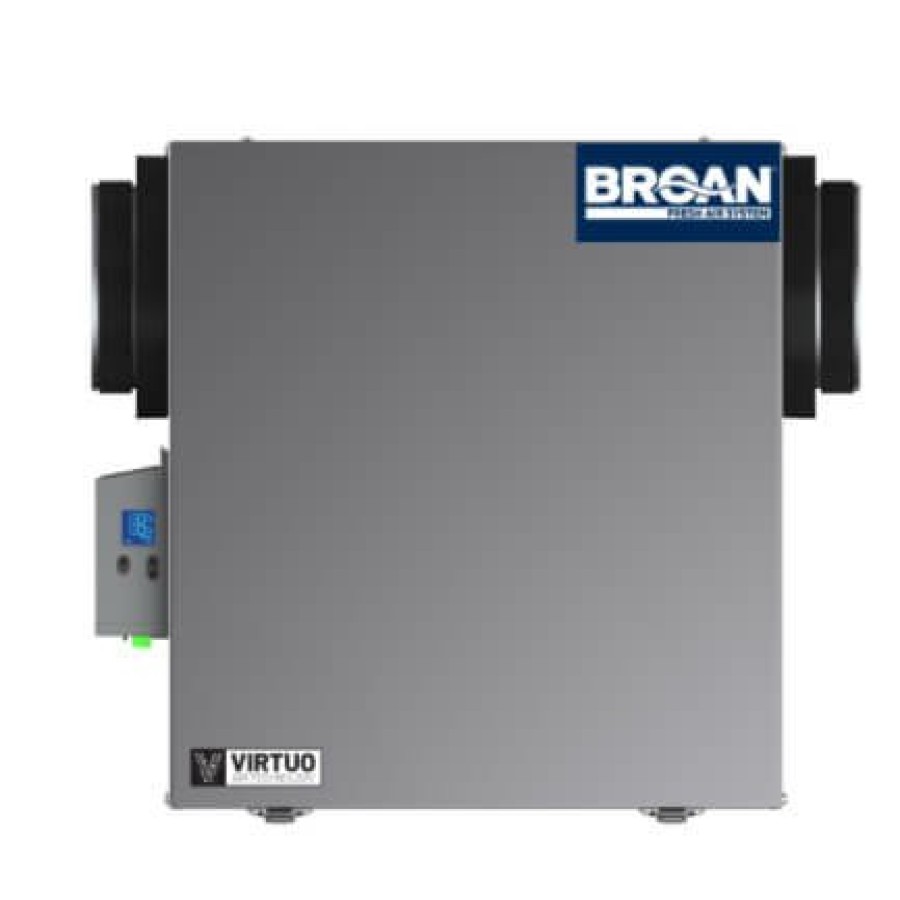 Hvac Broan Broan Heat Recovery Ventilators | 160 Cfm Ai Series Heat Recovery Ventilator W/ Side Ports (75% Efficiency)