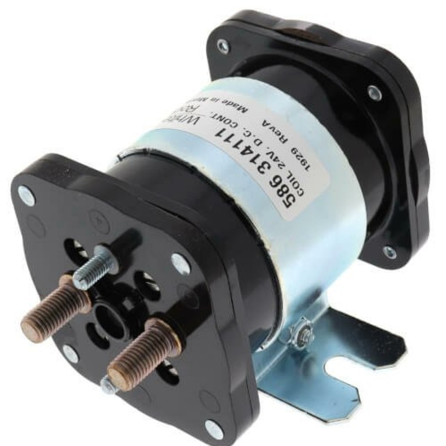 Electrical White Rodgers Solenoids | Solenoid, Spdt, 24 Vdc Isolated Coil, Normally Open Continuous Contact Rating 200 Amps, Inrush 600 Amps